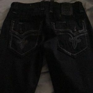 Rock revival men’s jeans